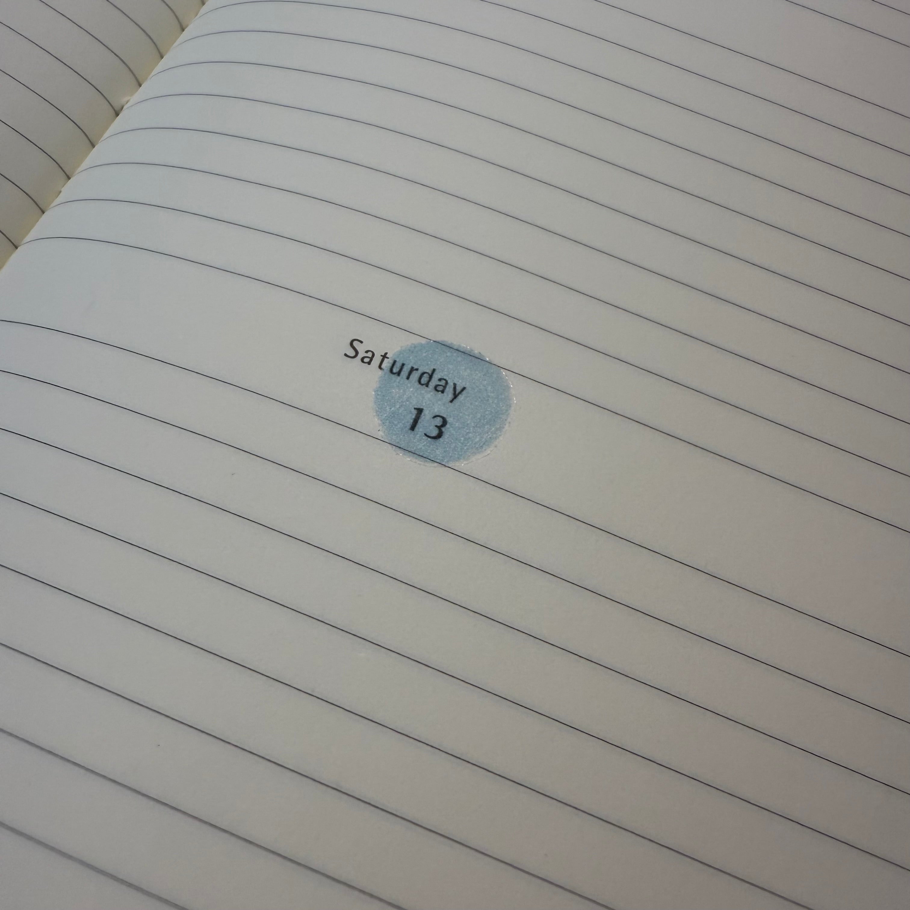 [FLIGHT play] Semi clear planner sticker sampler sheet