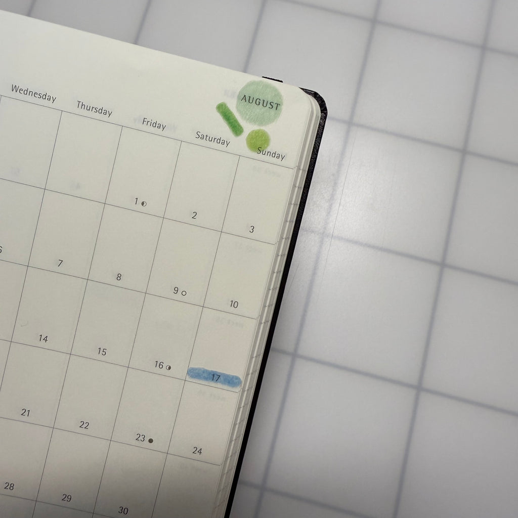 [FLIGHT play] Semi clear planner sticker sampler sheet