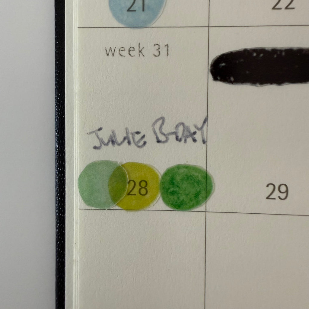 [DOT small] Semi clear planner sticker sheet