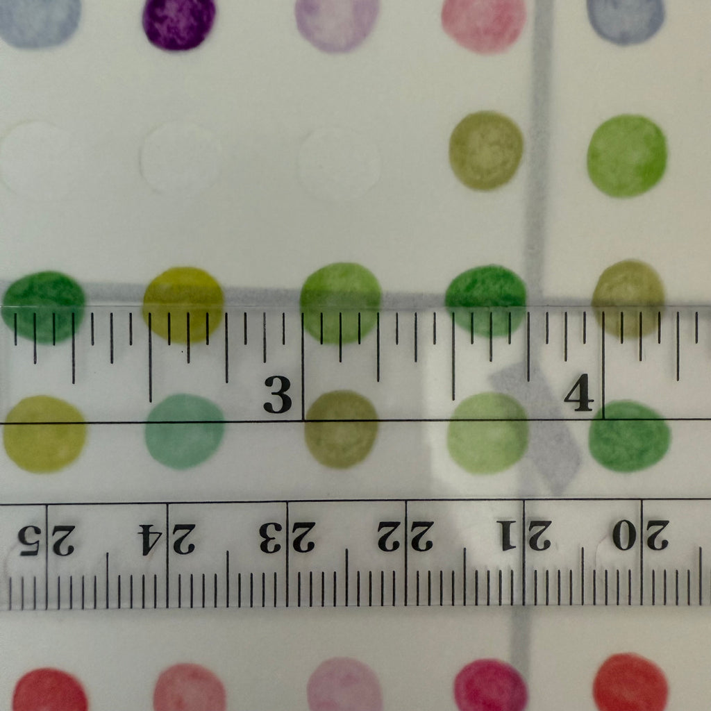 [DOT small] Semi clear planner sticker sheet