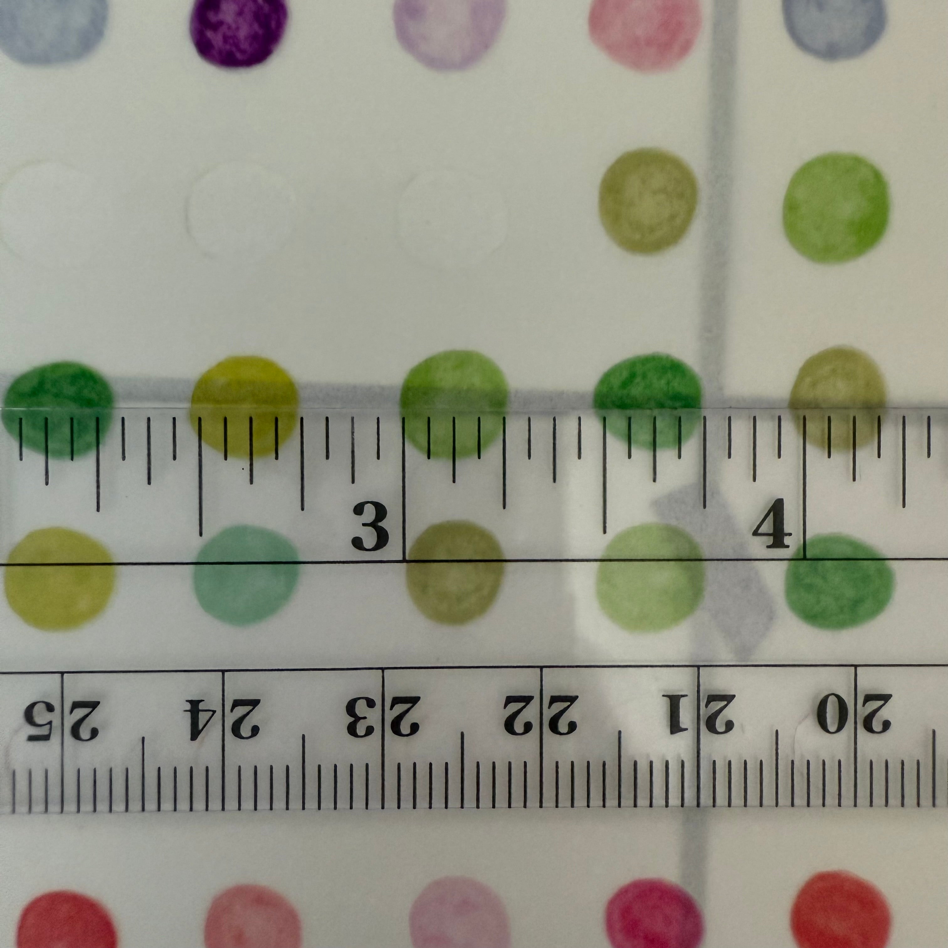 [DOT small] Semi clear planner sticker sheet